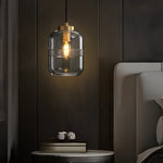 Semi Threaded Glass Modern Pendant Lights Li002703