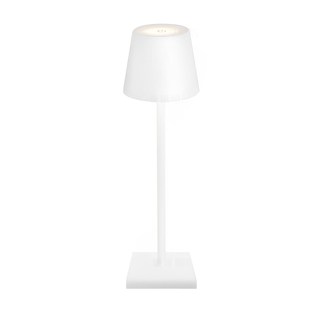 Top Hat Aluminum Rechargeable Portable Touch Control Table Lamp