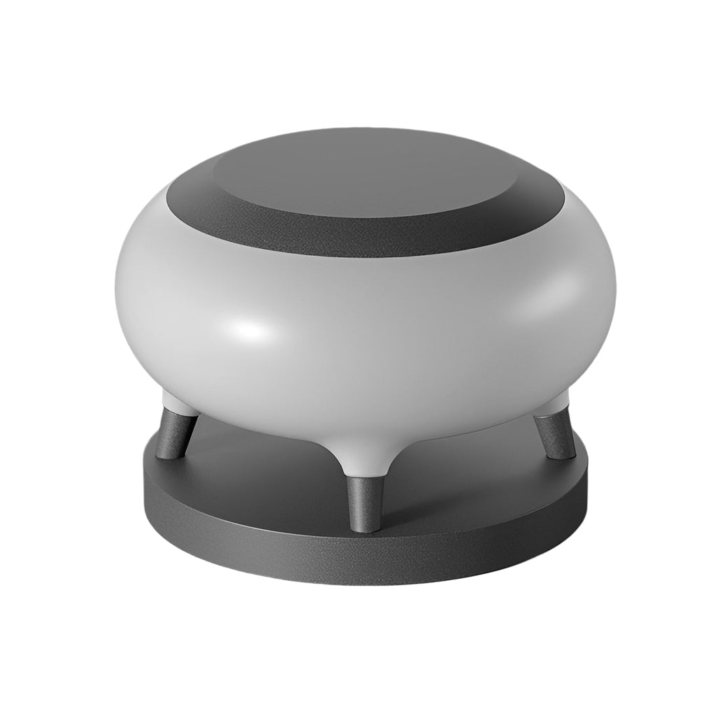 Round Drum Solar Fence Post Light Ha091125