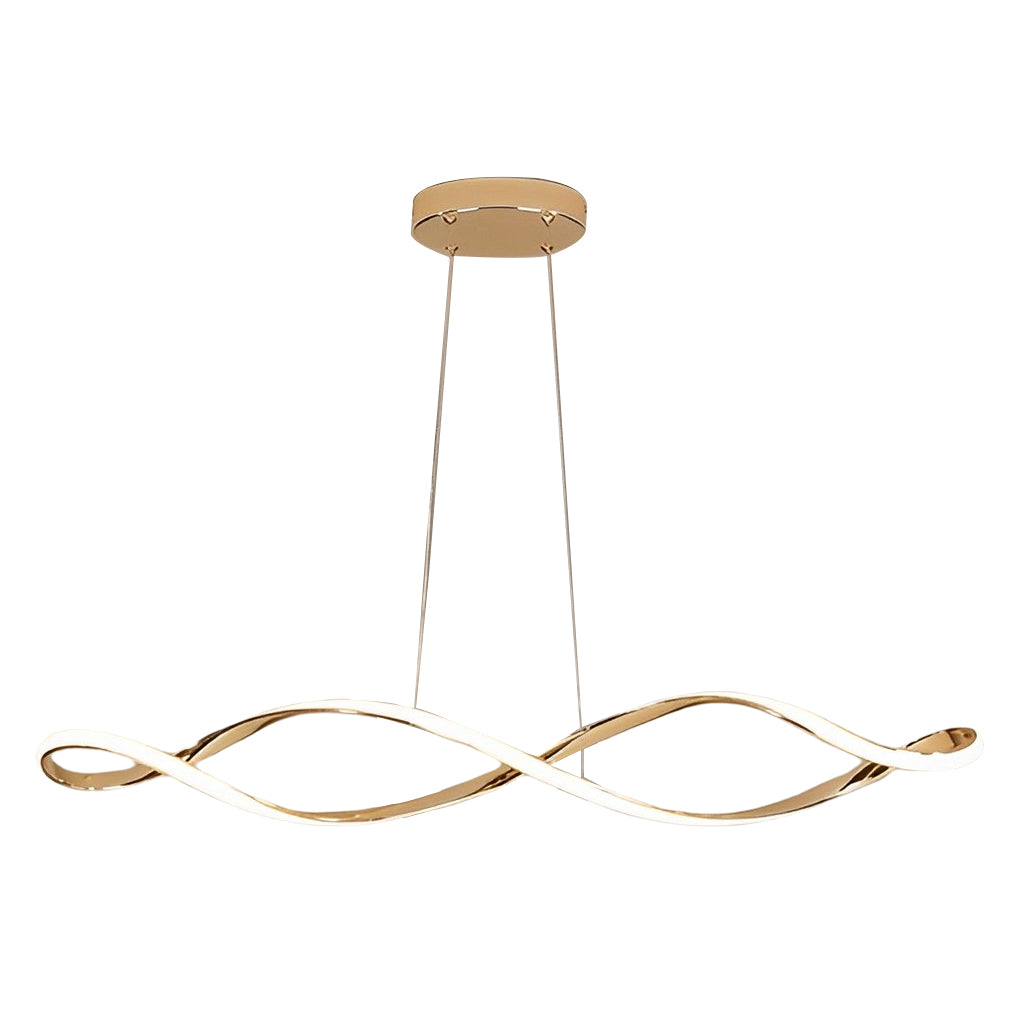 Creative Waves Electroplating Modern Chandelier Li002169