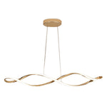 Creative Waves Electroplating Modern Chandelier Li002169