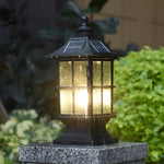 Waterproof Dimming Led Solar Post Caps Light With Remote Control