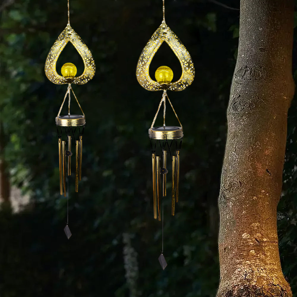 Iron Waterproof Hanging Solar Pendant Light Li002670