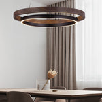 Round Black Modern Chandelier Ha091641
