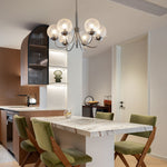 6 Lights Glass Balls Chandelier Li002519