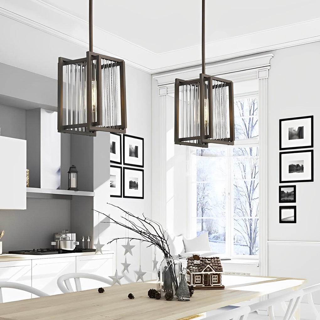 Retro Industrial Style Chandelier Ha098570