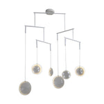 3 6 9 Light White Focus Led Chandelier