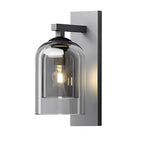 Nordic Minimalist Double-Layer Glass Wall Sconce for Modern Interiors