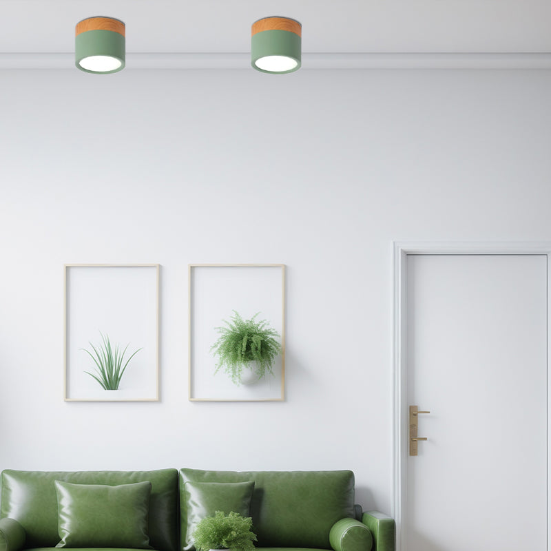 Nordic Simple Cylinder Led Ceiling Light