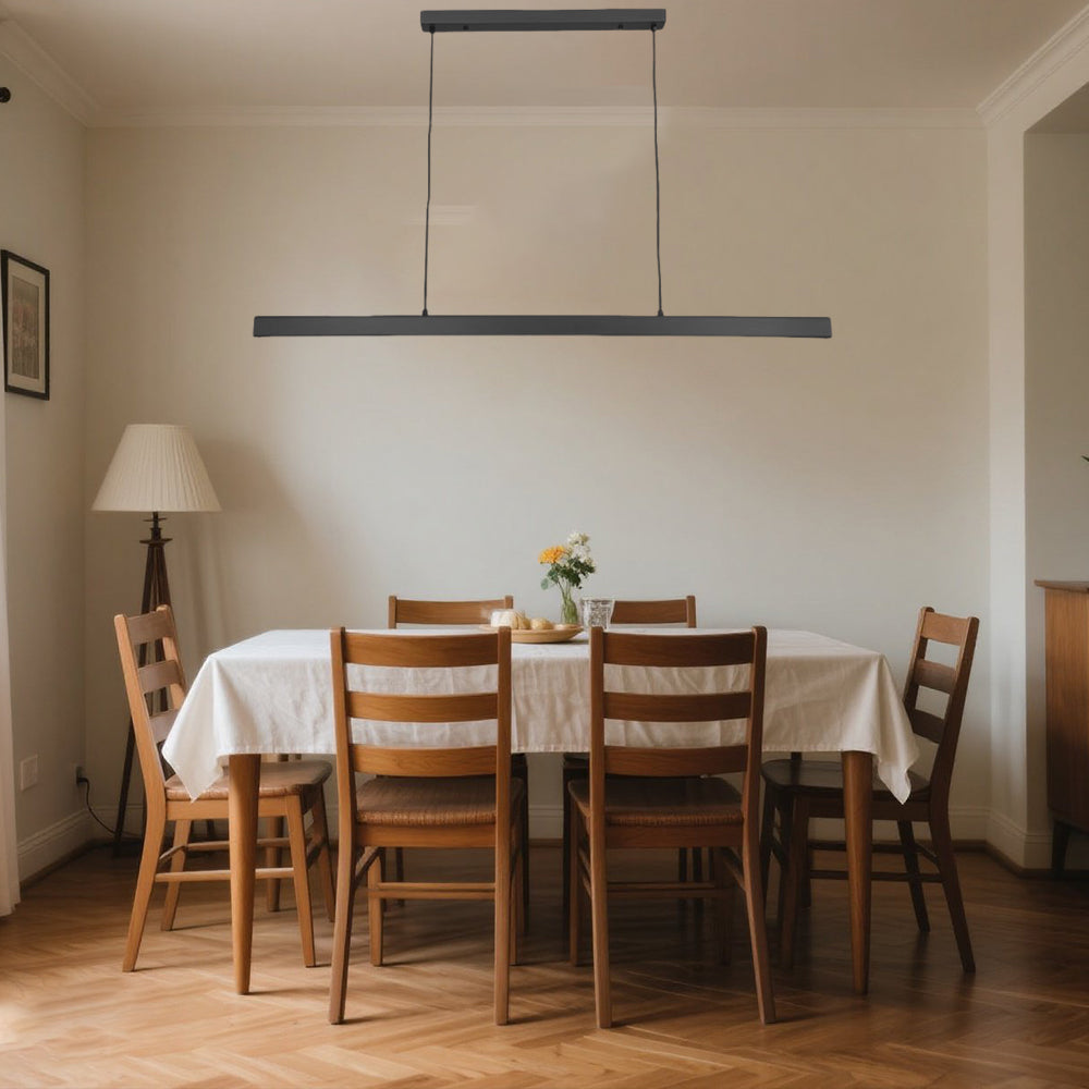 Modern Minimalist Long Strip Chandelier
