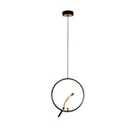 Modern Magpie Pendant Light Circle Oval Ring