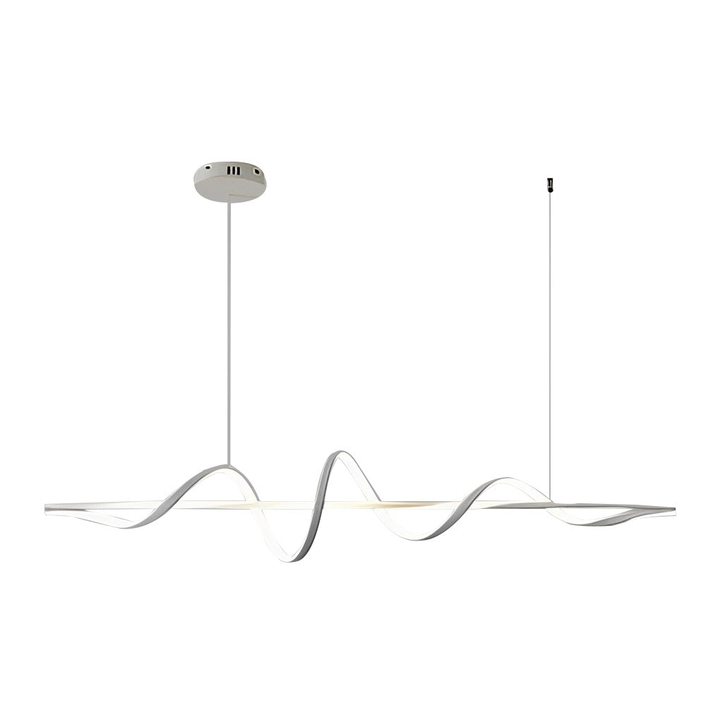 Aurelia 360° Rotating LED Chandelier — Nordic Modern Pendant Light for Dining and Living Spaces