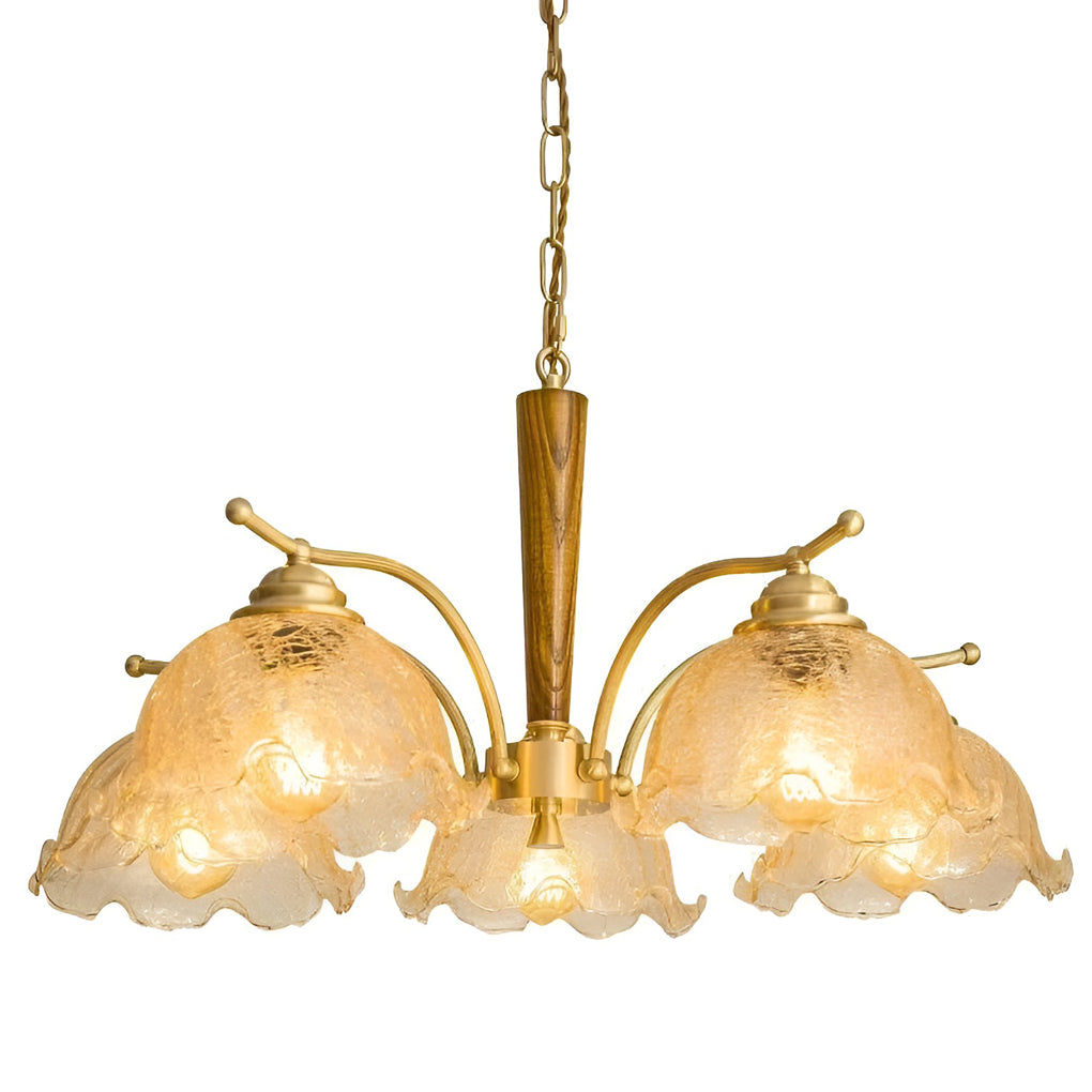 Cracked Glass Retro Chandelier Li001930