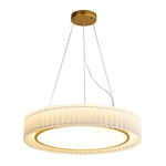 Circular Pleated Nordic Ceiling Light Li001940