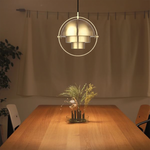 Creative Metal Ring Multi Layer Pendant Light