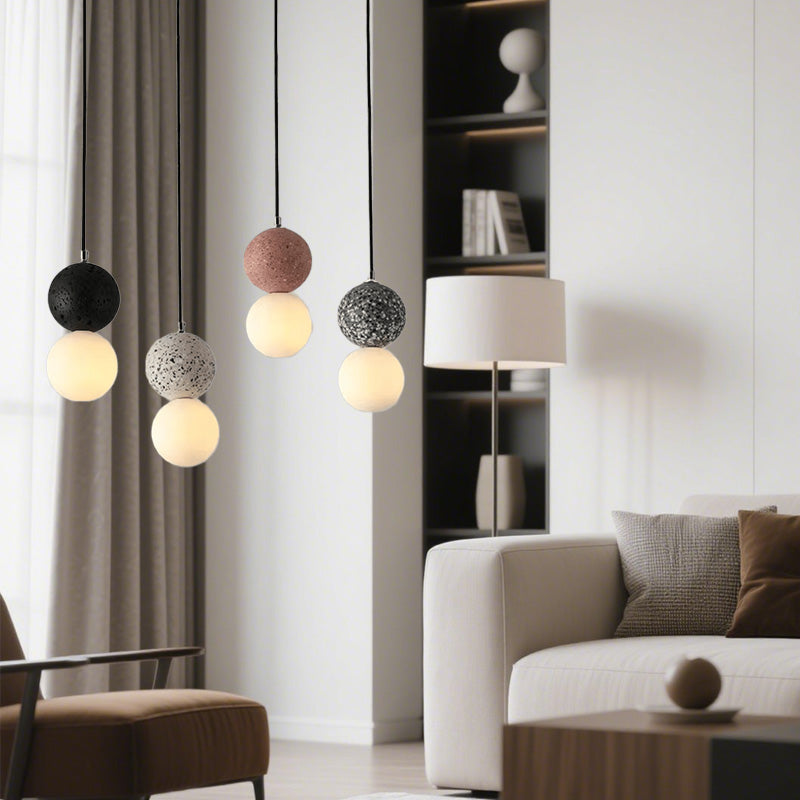 Nordic Modern Simple Terrazzo Chandelier