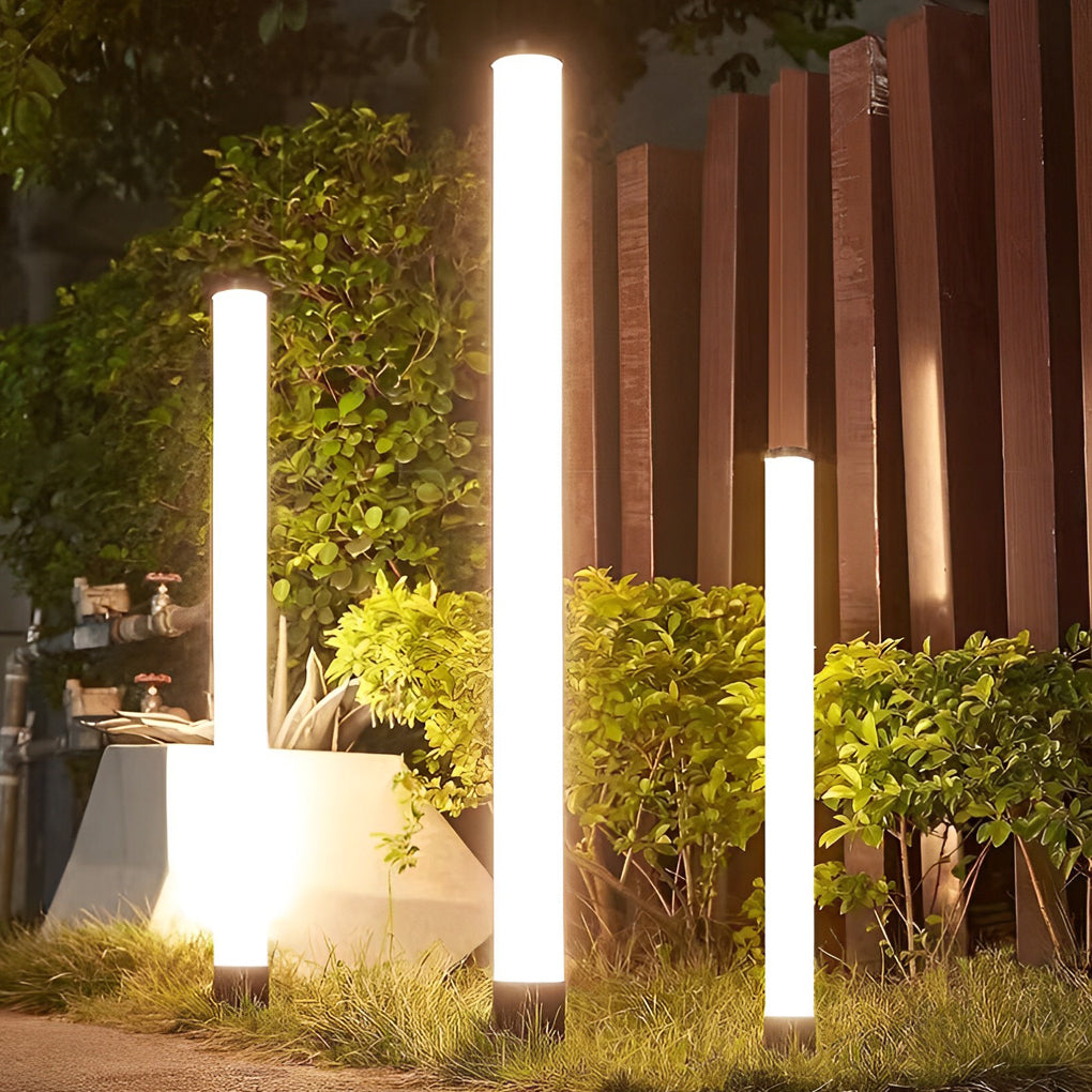 Cylindrical Outdoor Lawn Light Ha091106
