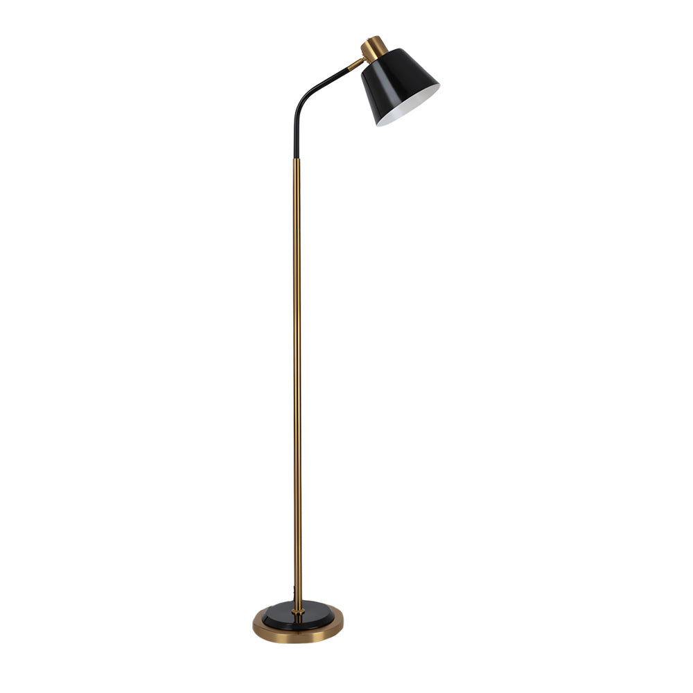 62 In Metal 1 Bulb Rotatable Reading Floor Lamp