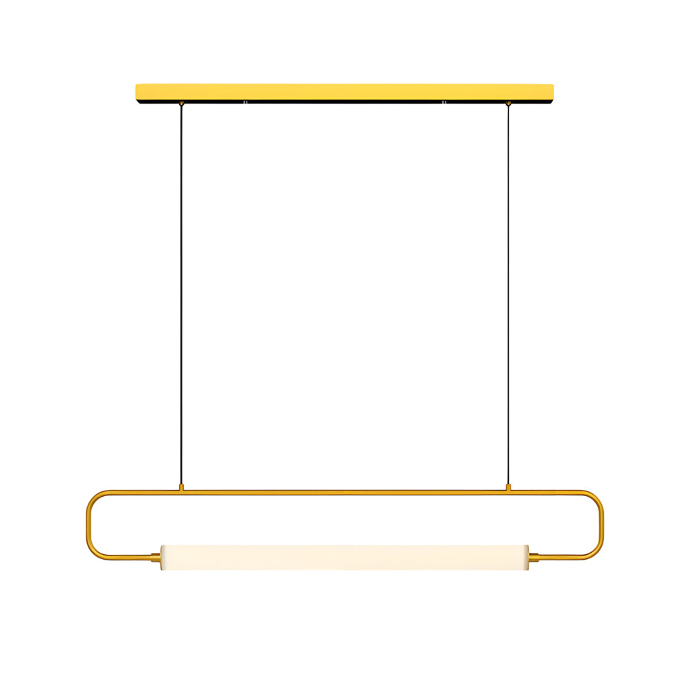 Led Linear Light Bar Pendant Light Modern Island Light For Dining Room