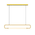 Led Linear Light Bar Pendant Light Modern Island Light For Dining Room