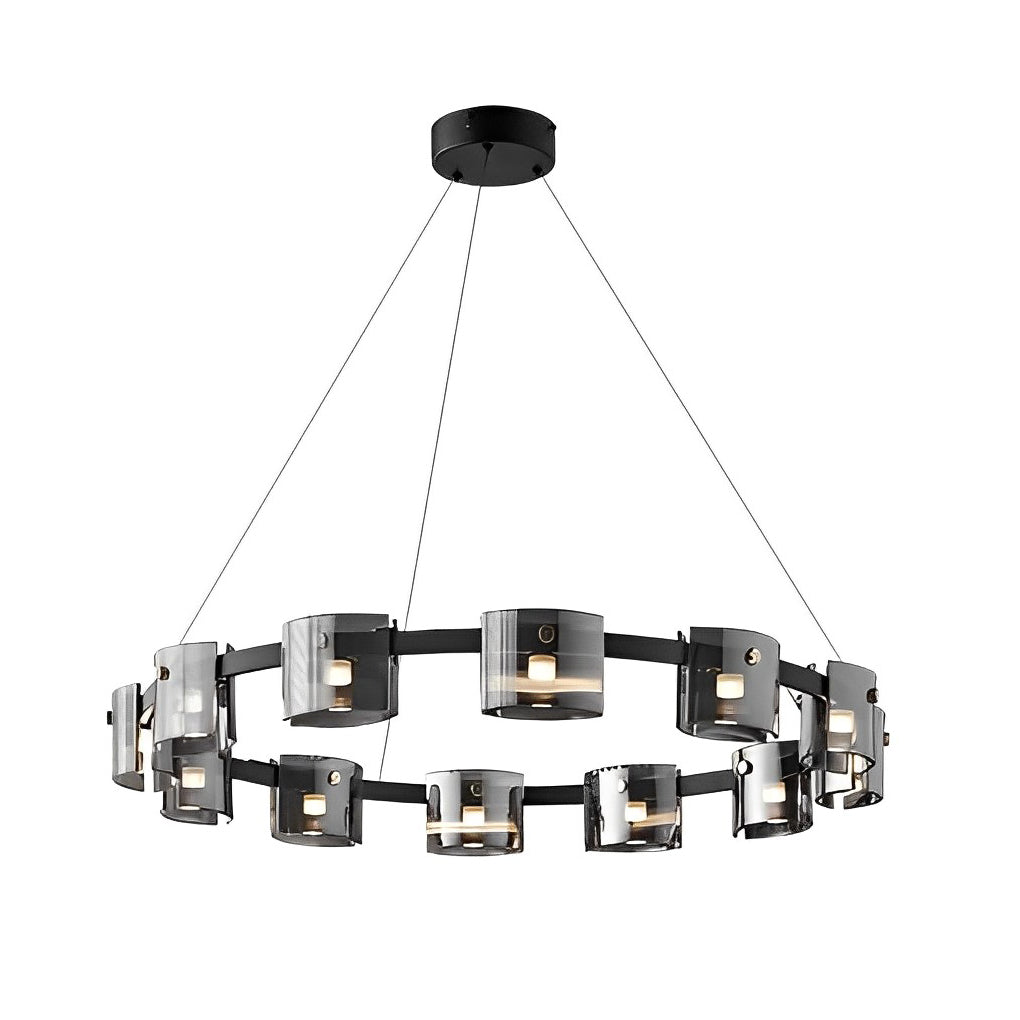 Circle Led Nordic Chandelier Ha084946