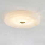Clara Alabaster Flush Mount