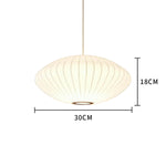 Nordic Fabric Lantern Chandelier