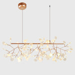 Rose Gold Glow Chandelier