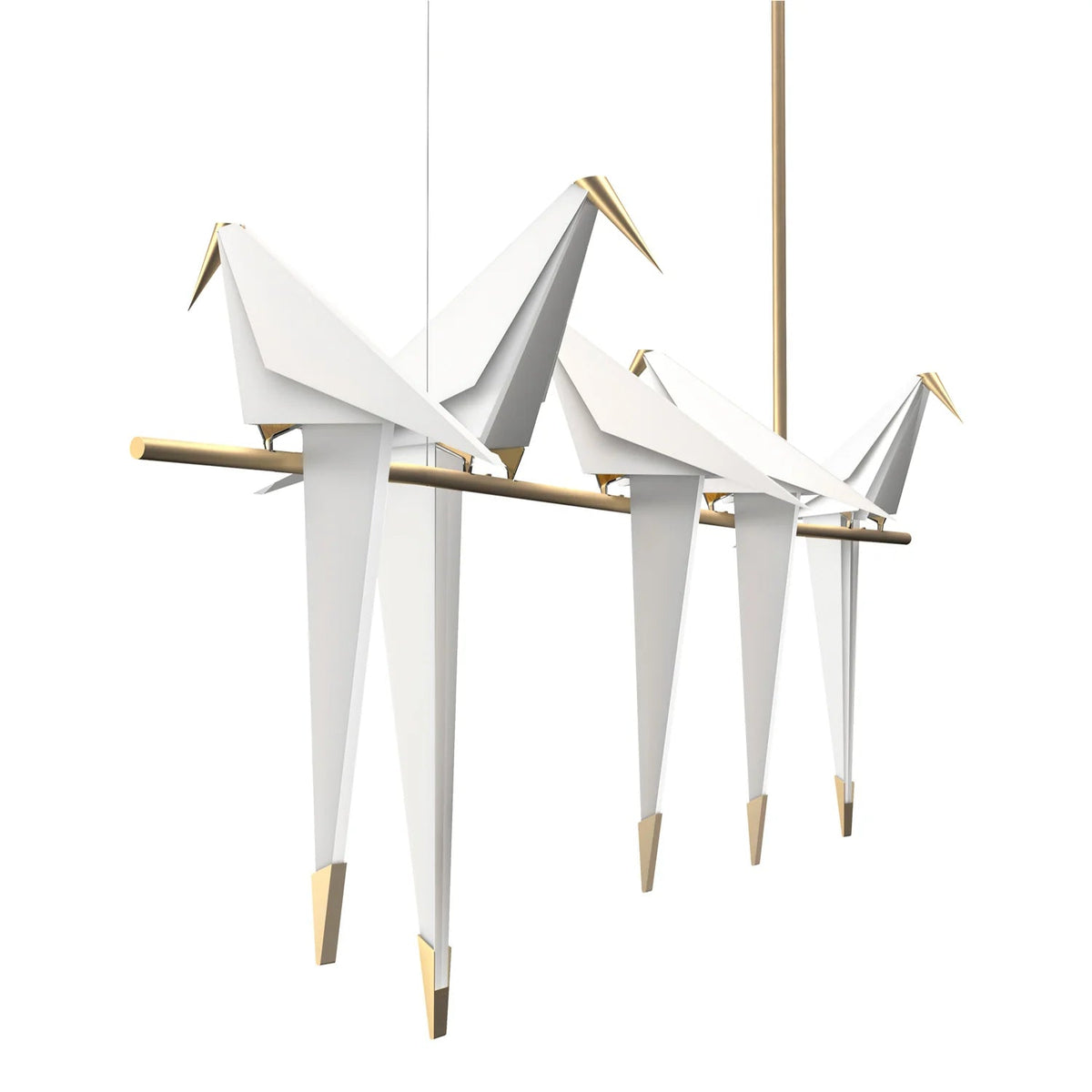 Origami Bird Led Chandelier