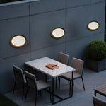 Minimalist Outdoor Wall Sconce in Black – Waterproof LED for Modern Facades