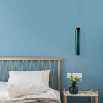 Sleek Tube Glass Pendant Light