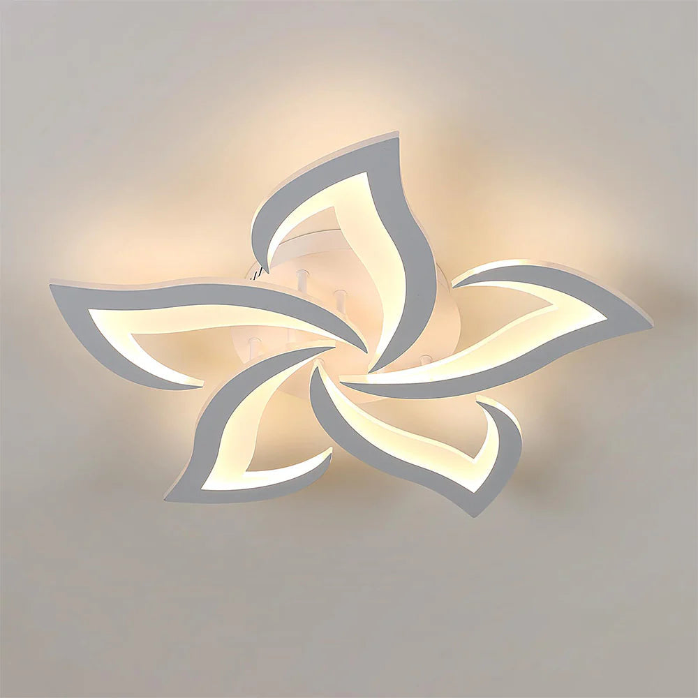 Modern Minimalist Elegant And Warm Led Ceiling Lamp For Living Room