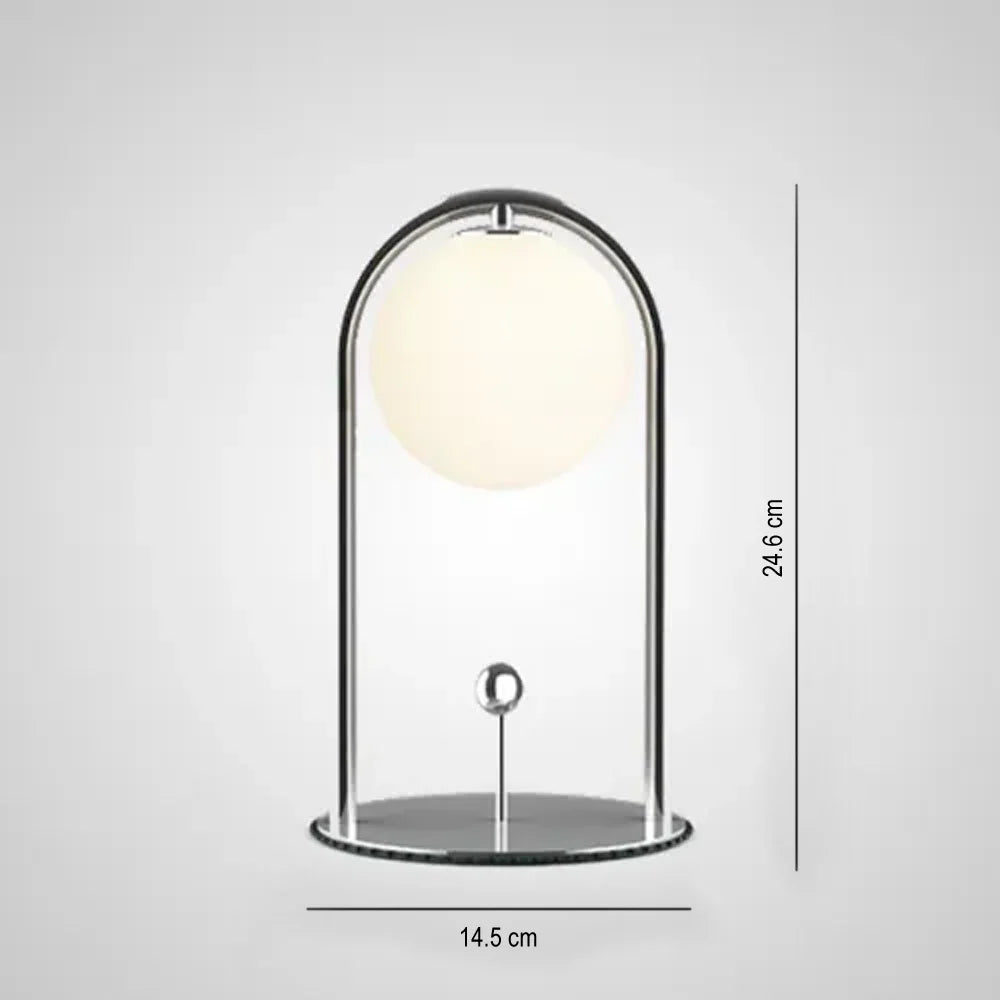 A Modern Cream Style Atmosphere Table Lamp With A Touch Of Luxury