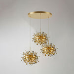 Luminex Modern Cloud Pendant Light – Designer Stainless Steel Chandelier
