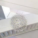 Silver Luster Ball Pendant Light