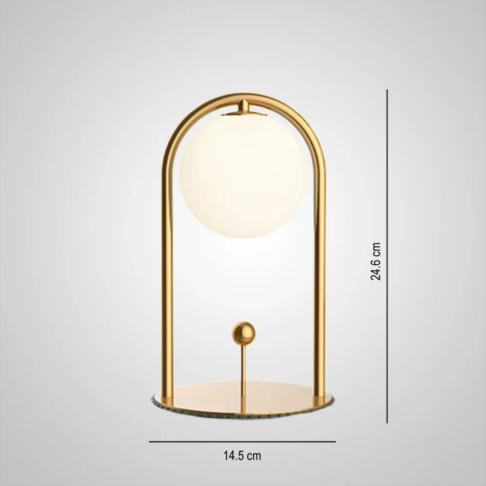 A Modern Cream Style Atmosphere Table Lamp With A Touch Of Luxury