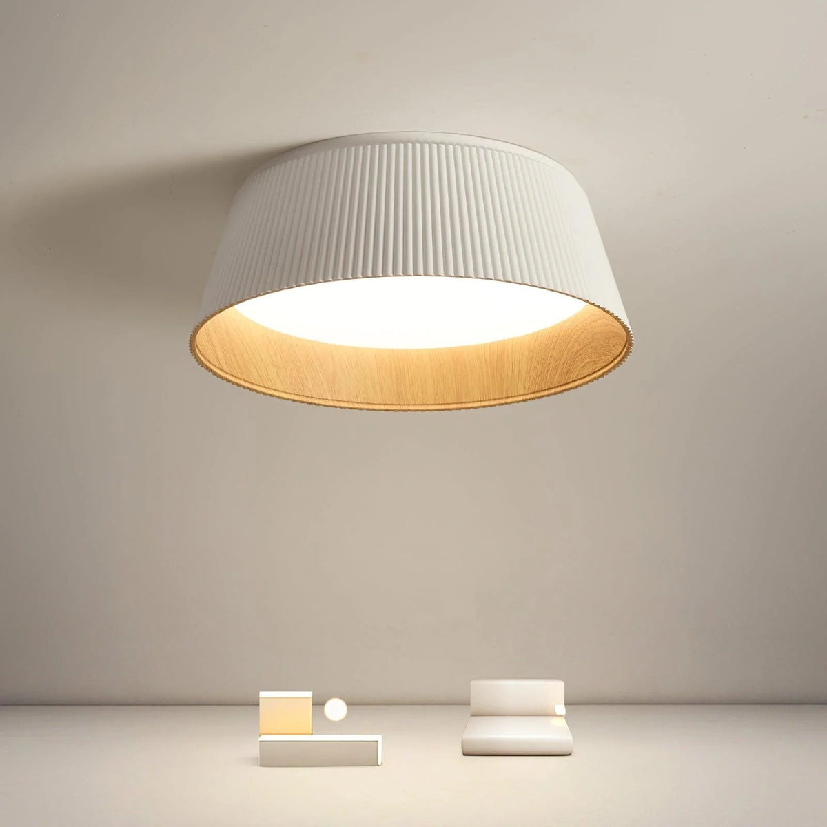 Ripple Flush Ceiling Light