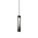 Sleek Tube Glass Pendant Light
