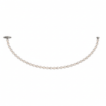 Riviere Glass Chain Chandelier – Modern Linear LED Pendant Light