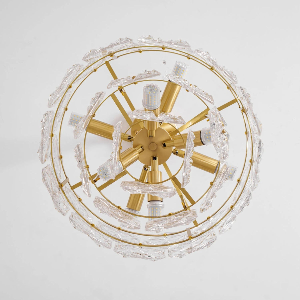 Crystal Frost Chandelier