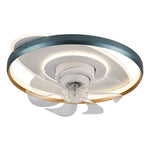 360 Rotatable Led Three Color Light Stepless Dimming Ceiling Fan Lamp With Remote Control