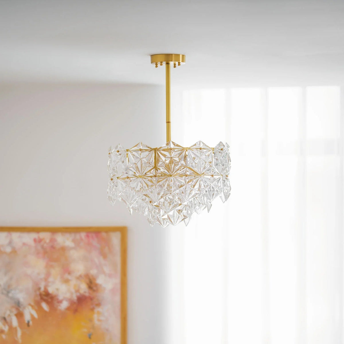 Crystal Frost Chandelier