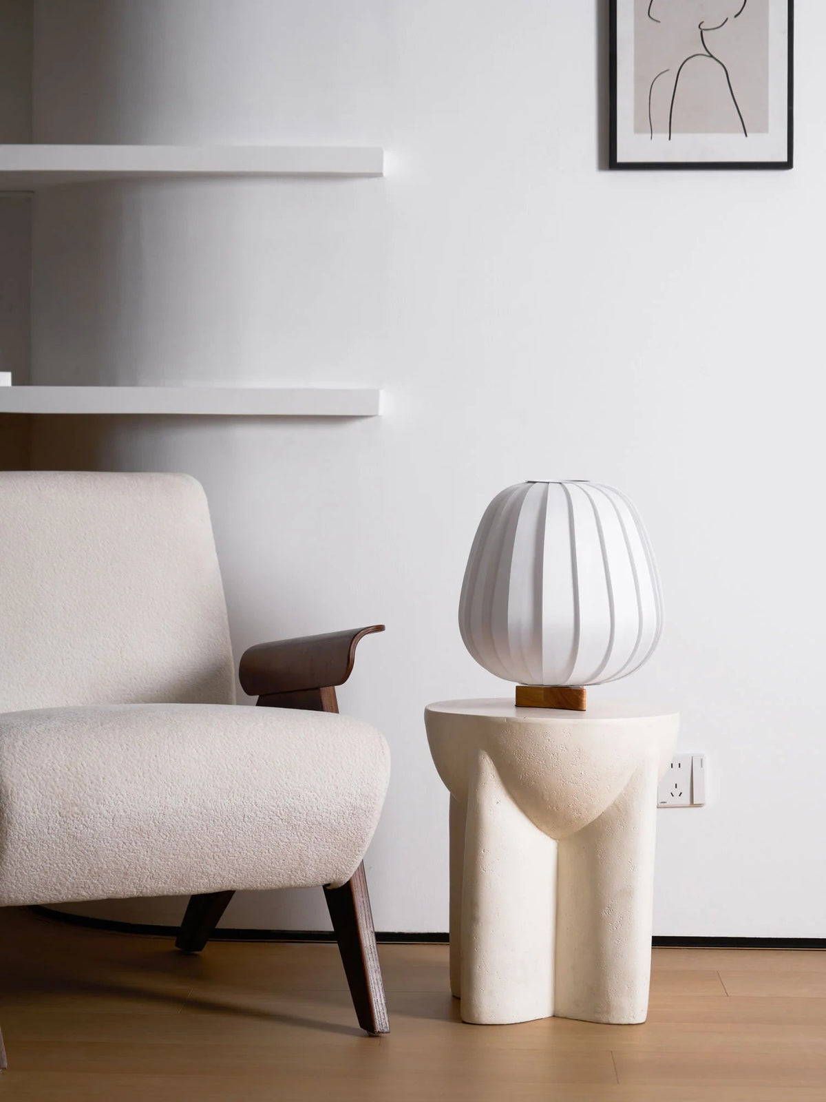 Serenity Fabric Table Lamp