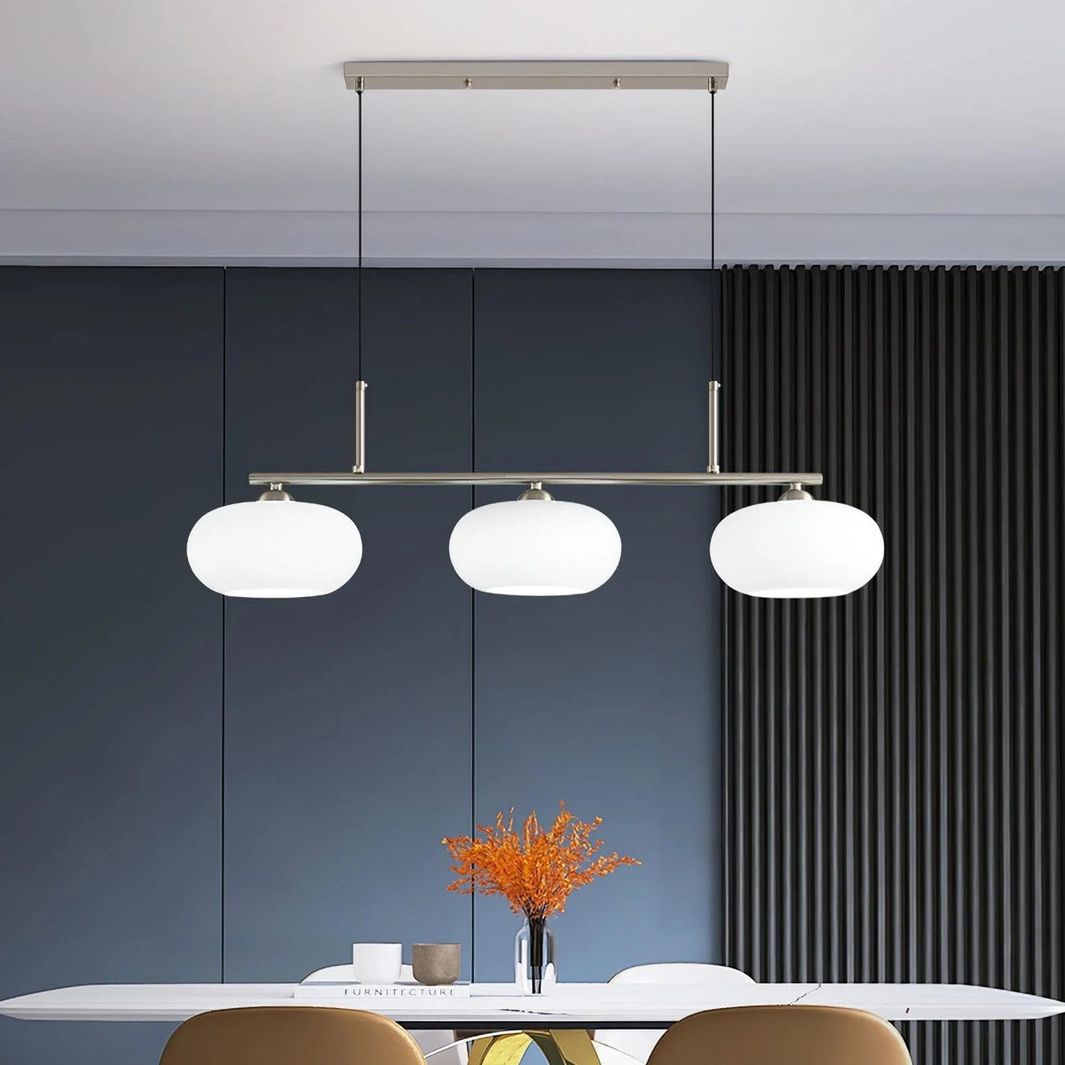 Contemporary Sculptural Pendant Light