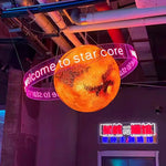 3D Planet Ball Pendant Lamp