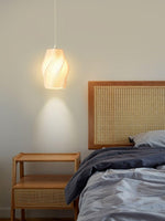 Sculptural 3D Printed Acrylic Pendant Light for Modern Interiors