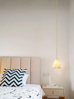 Sculptural 3D Printed Acrylic Pendant Light for Modern Interiors