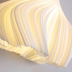 Sculptural 3D Printed Acrylic Pendant Light for Modern Interiors