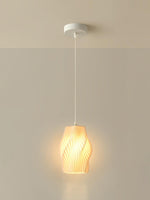 Sculptural 3D Printed Acrylic Pendant Light for Modern Interiors