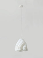 Sculptural 3D Printed Acrylic Pendant Light for Modern Interiors